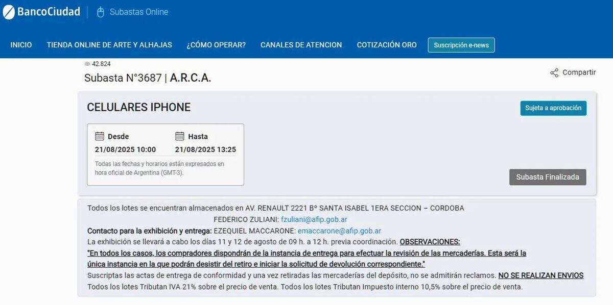 Rematan desde $ 15 mil Playstation, joysticks y smartTV secuestrados por la Aduana. (redes sociales)