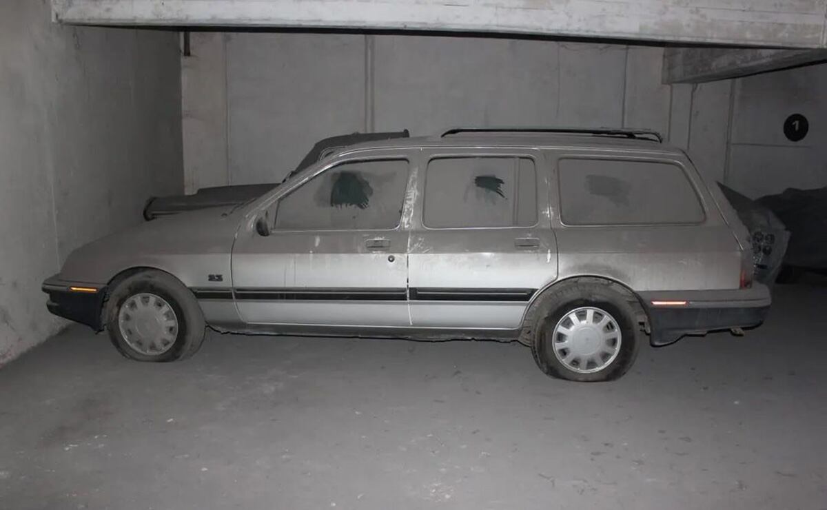 Ford Sierra rural cero kilómetro. Así fue encontrado por la persona que lo adquirió. (Gentileza Volkshop Argentina)