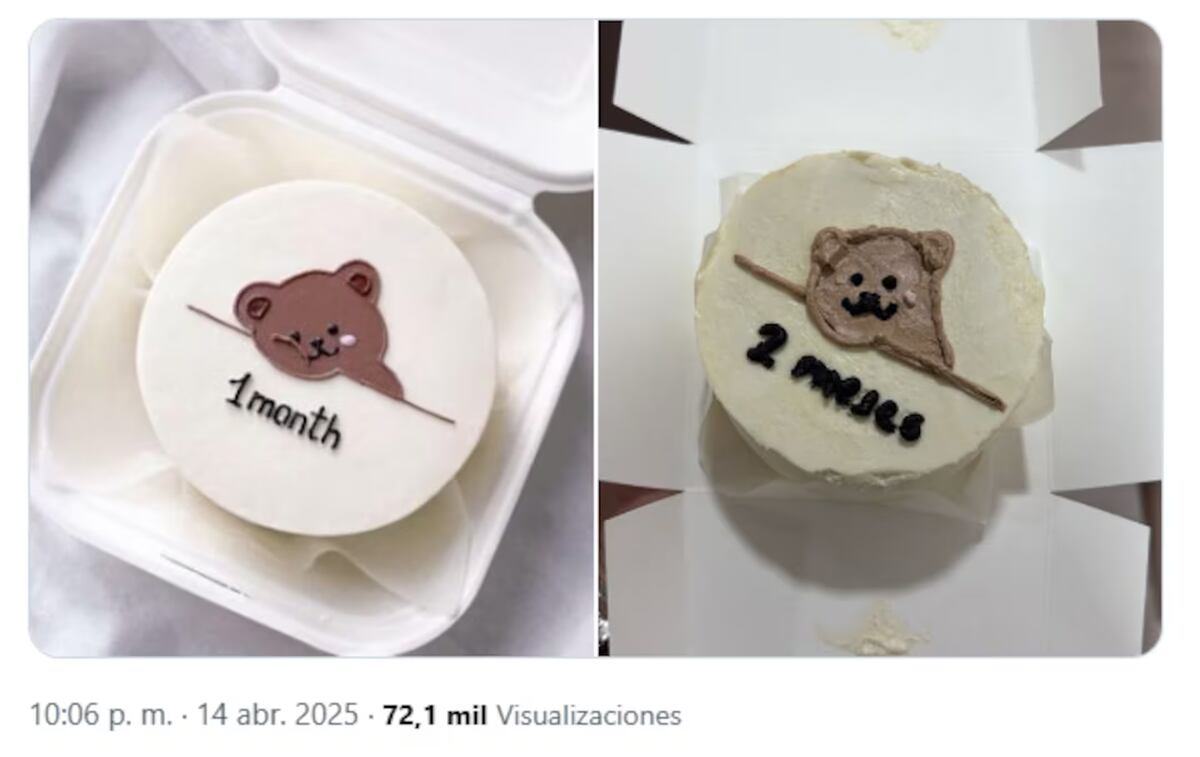 Las diferentes tortas.