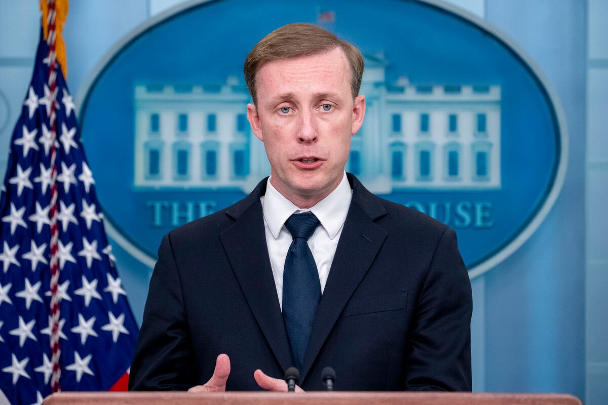Archivo. Jake Sullivan, asesor de seguridad nacional de la Casa Blanca, el 24 de abril de 2023. (AP Foto/Andrew Harnik)