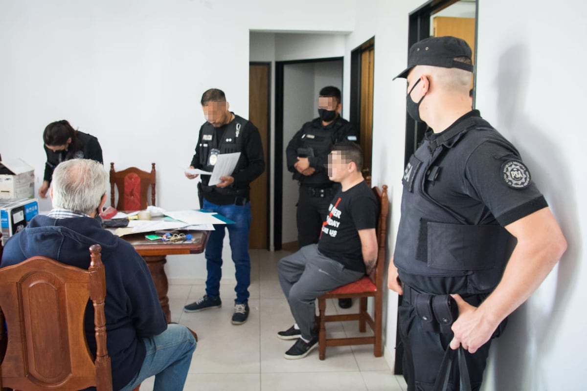 El operativo en Buenos Aires. (PSA)
