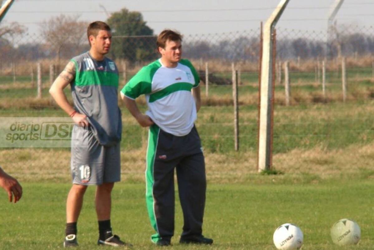 Juan Pablo Francia junto a Daniel Primo (Diariosports)