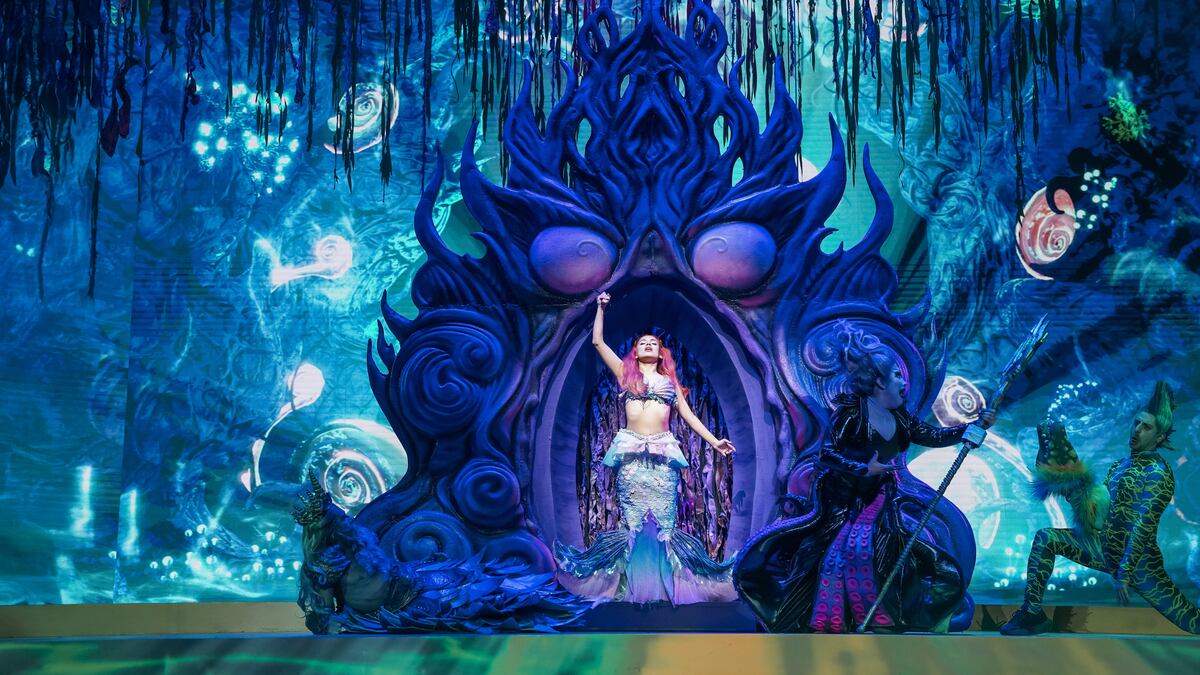 Albana Fuentes como Ariel. (Foto: Prensa)