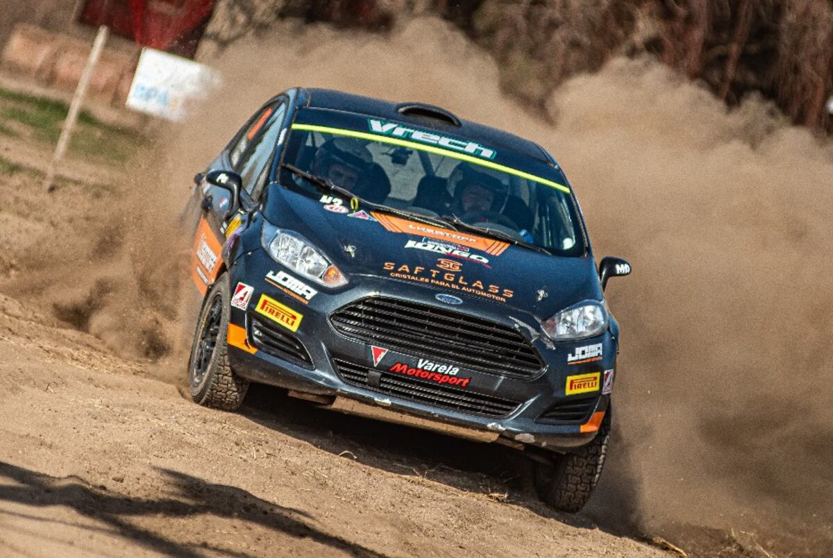 Nicolás Vrech y Fran Moldes, protagonistas de la Clase N/2 del Rally Regional de la provincia de Córdoba. (Prensa Rally Regional de la provincia de Córdoba).