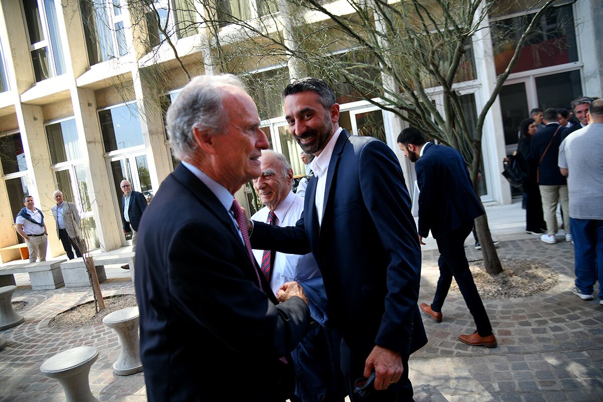 Javier Milei en el 125° aniversario de la Bolsa de Comercio de Córdoba. Manuel Tagle. (Pedro Castillo / La Voz)