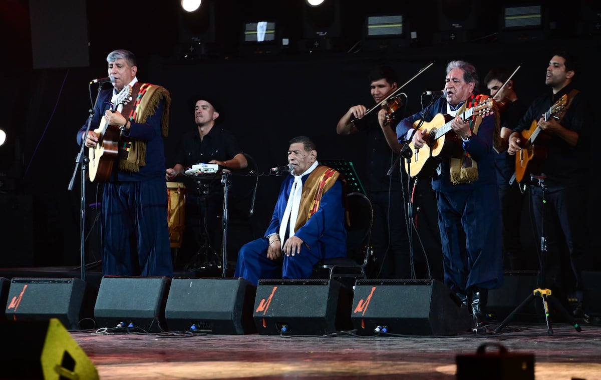 Los Manseros Santiagueños en el Festival de Villa María 2025. (La Voz)