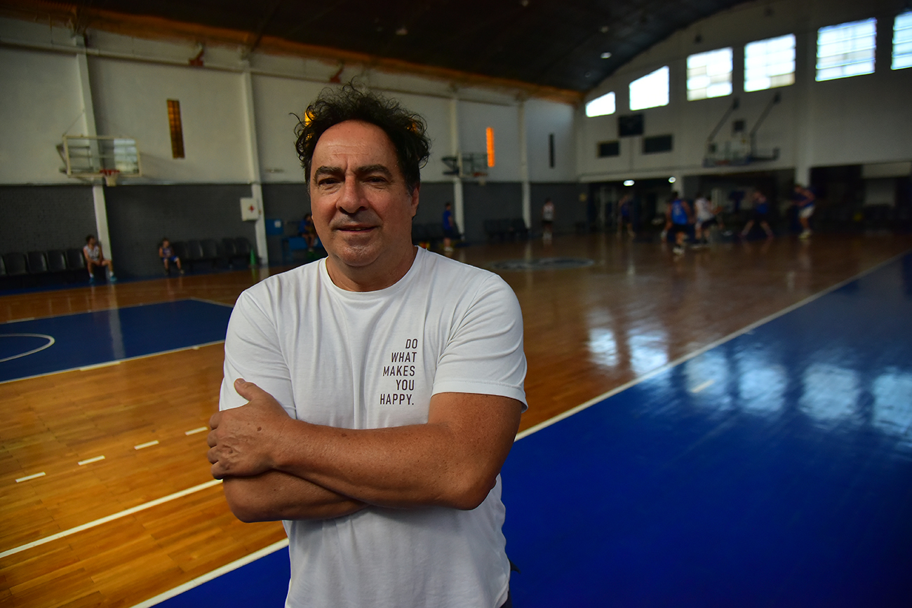José "Nito" Trezza, el presidente de Matienzo, el único club de la ciudad que disputará la Liga Federal 2026. (Pedro Castillo / La Voz)