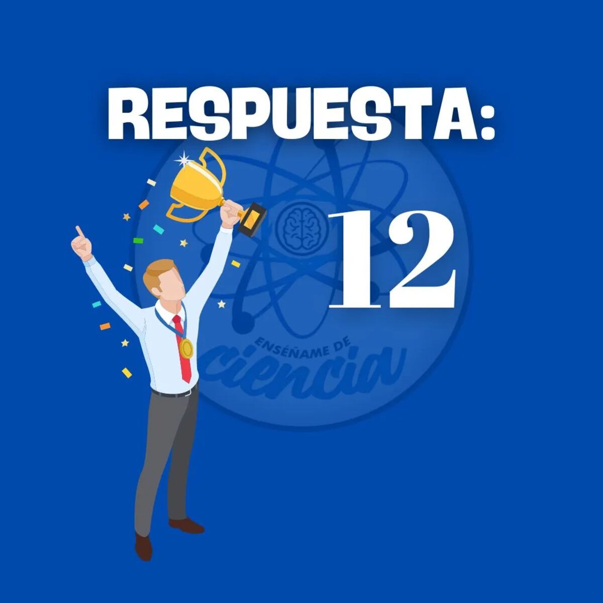 La solución del acertijo.