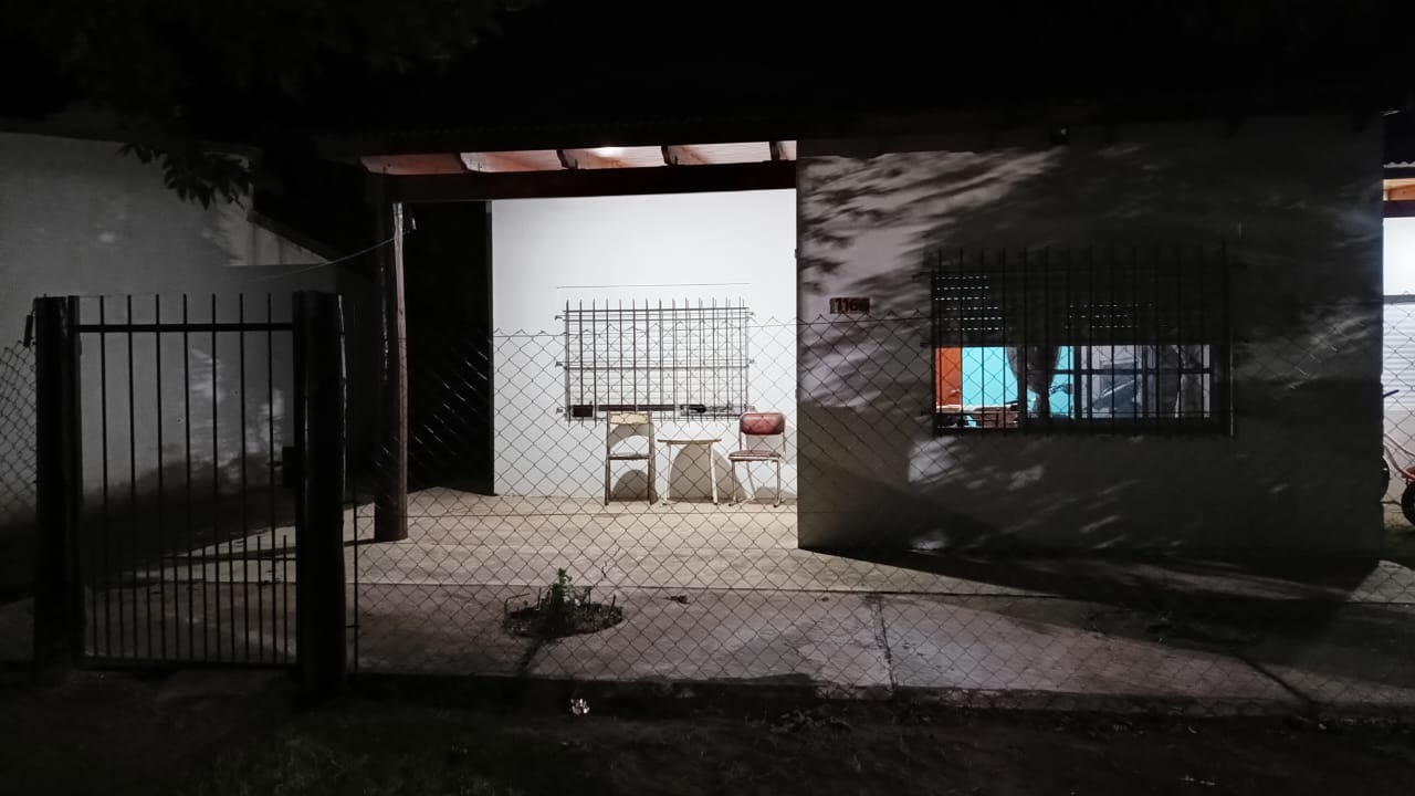 El lugar donde sucedió el femicidio. (Policía)