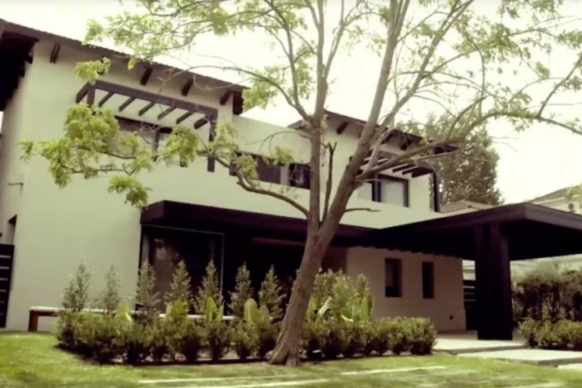 La lujosa mansión de Pampita en Tigre, Buenos Aires. (captura de tv)