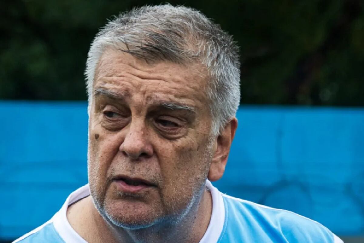 Luis Ventura habló con los medios después de salir de la clínica.