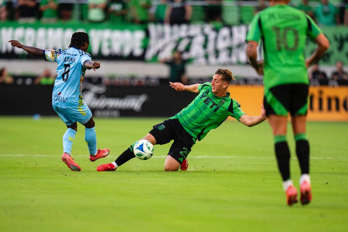 Nicolás Dubersarsky, ex Instituto, actualmente en el Austin de la MLS. (Gentileza Prensa Austin).
