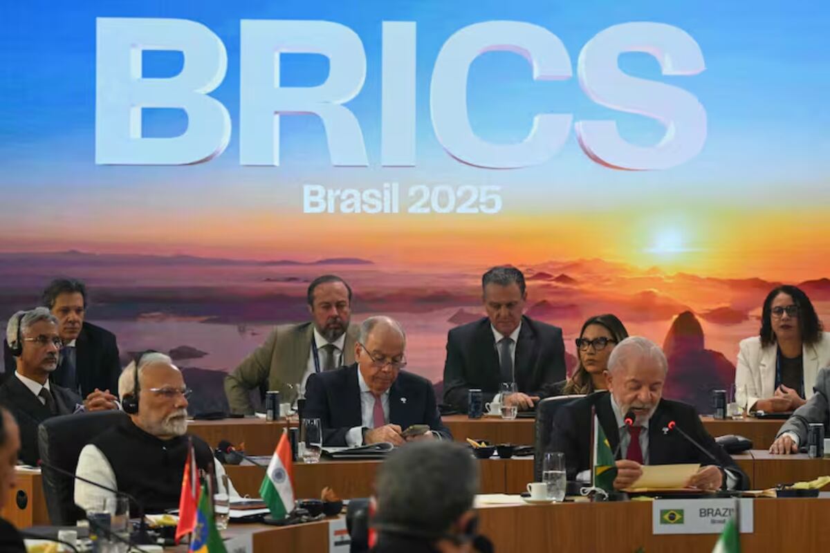 Lula denunció como “genocidio” a los hechos ocurridos en Gaza y criticó el orden mundial en la cumbre. (Gentileza)