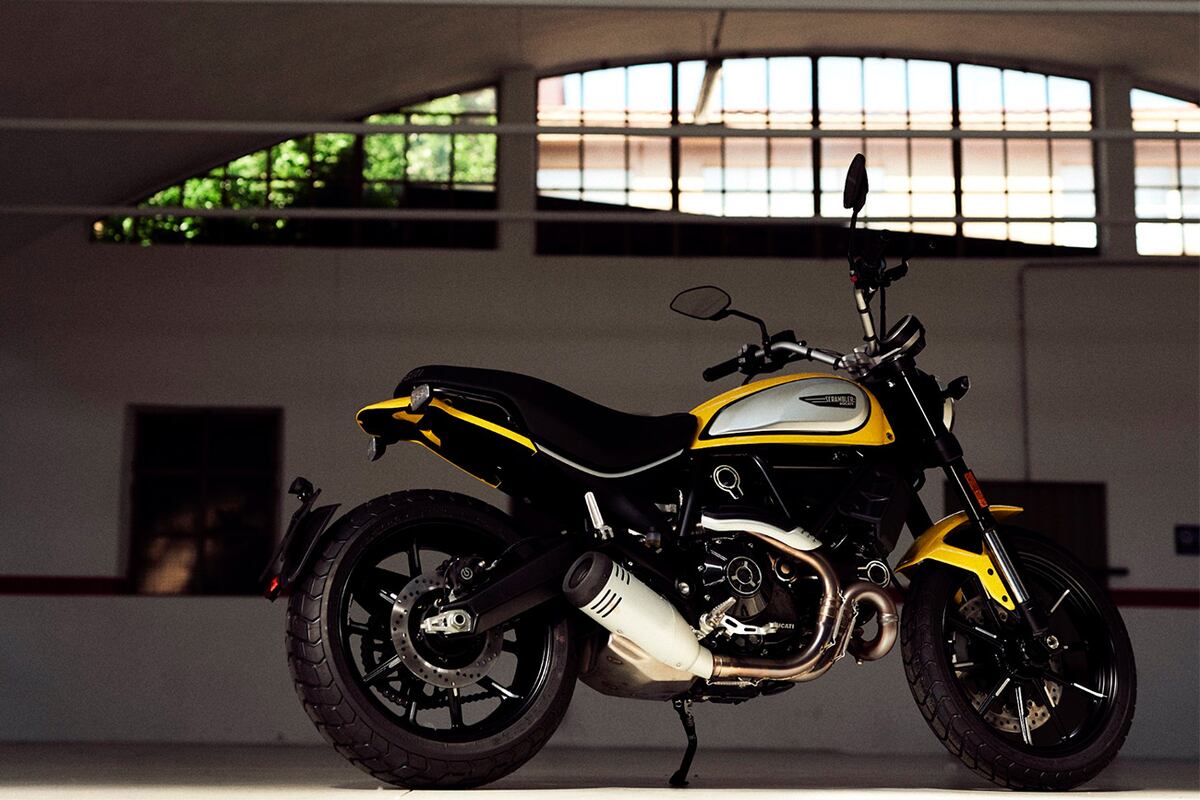 Ducati Scrambler.