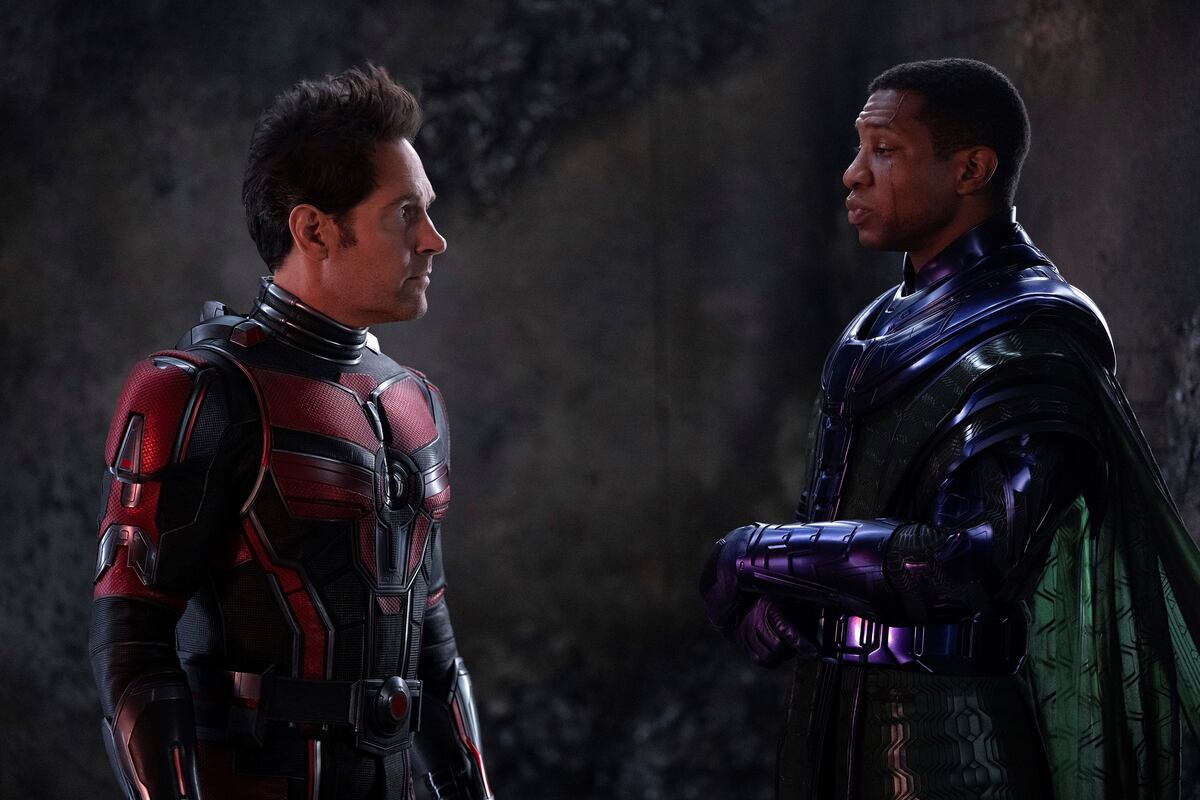 Jonathan Majors era estrella de Marvel. (AP)