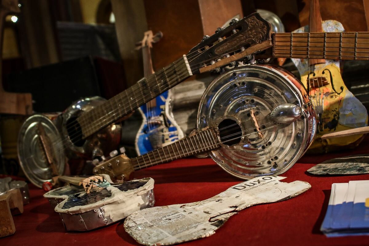 La exposición cuenta con productos realizados por artesanas y artesanas de Córdoba y diferentes puntos del país. (Gentileza Soledad Segurado).