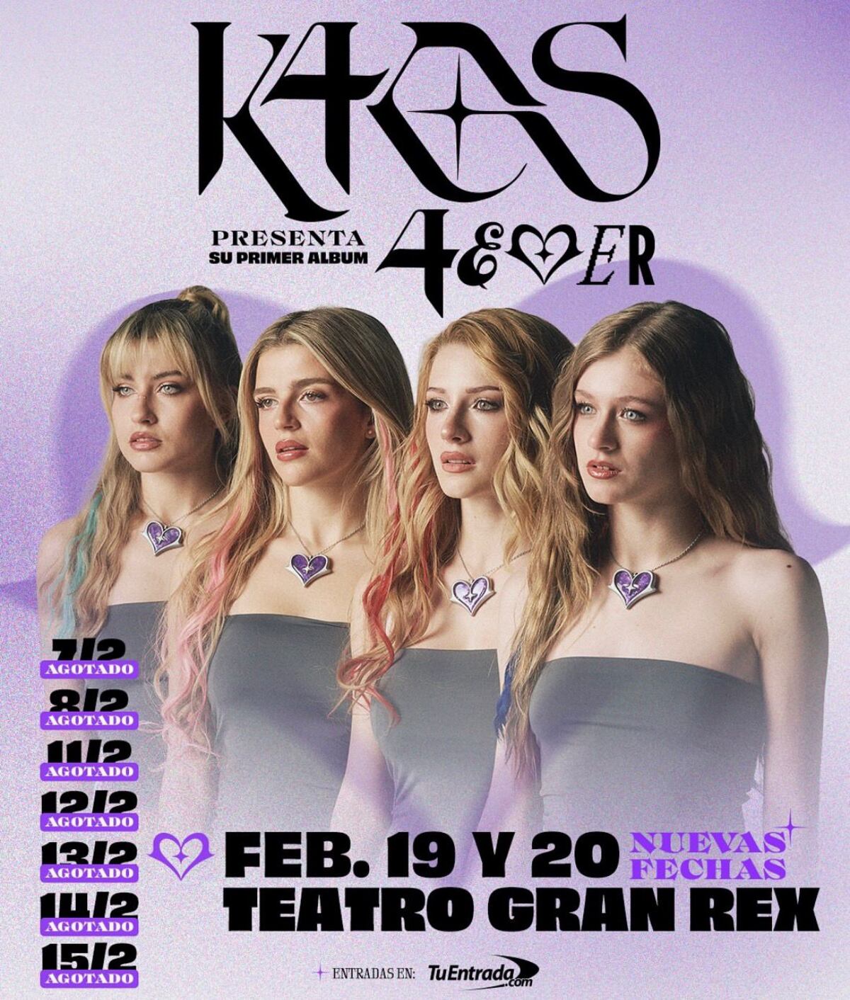 K4OS: la banda que agotó diez Gran Rex esta redefiniendo el pop argentino. (Move)