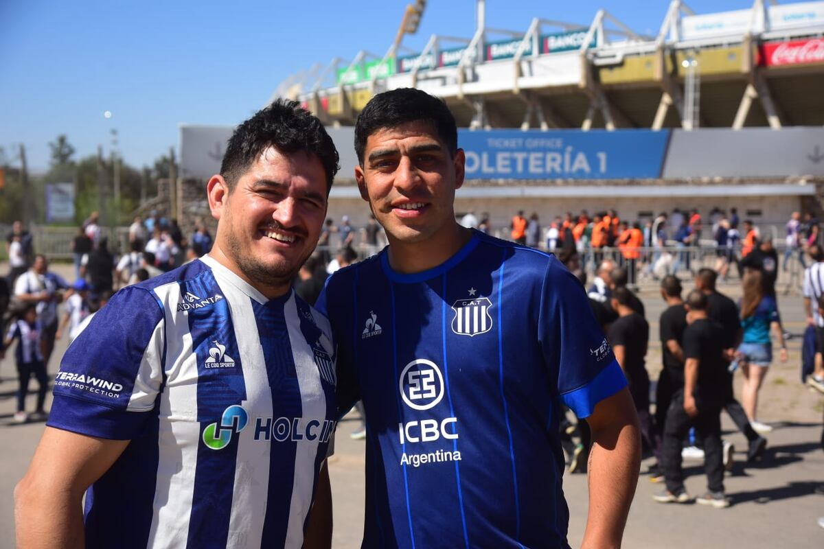 La previa del clásico entre Talleres y Belgrano en el Kempes. (Ramiro Pereyra / La Voz).