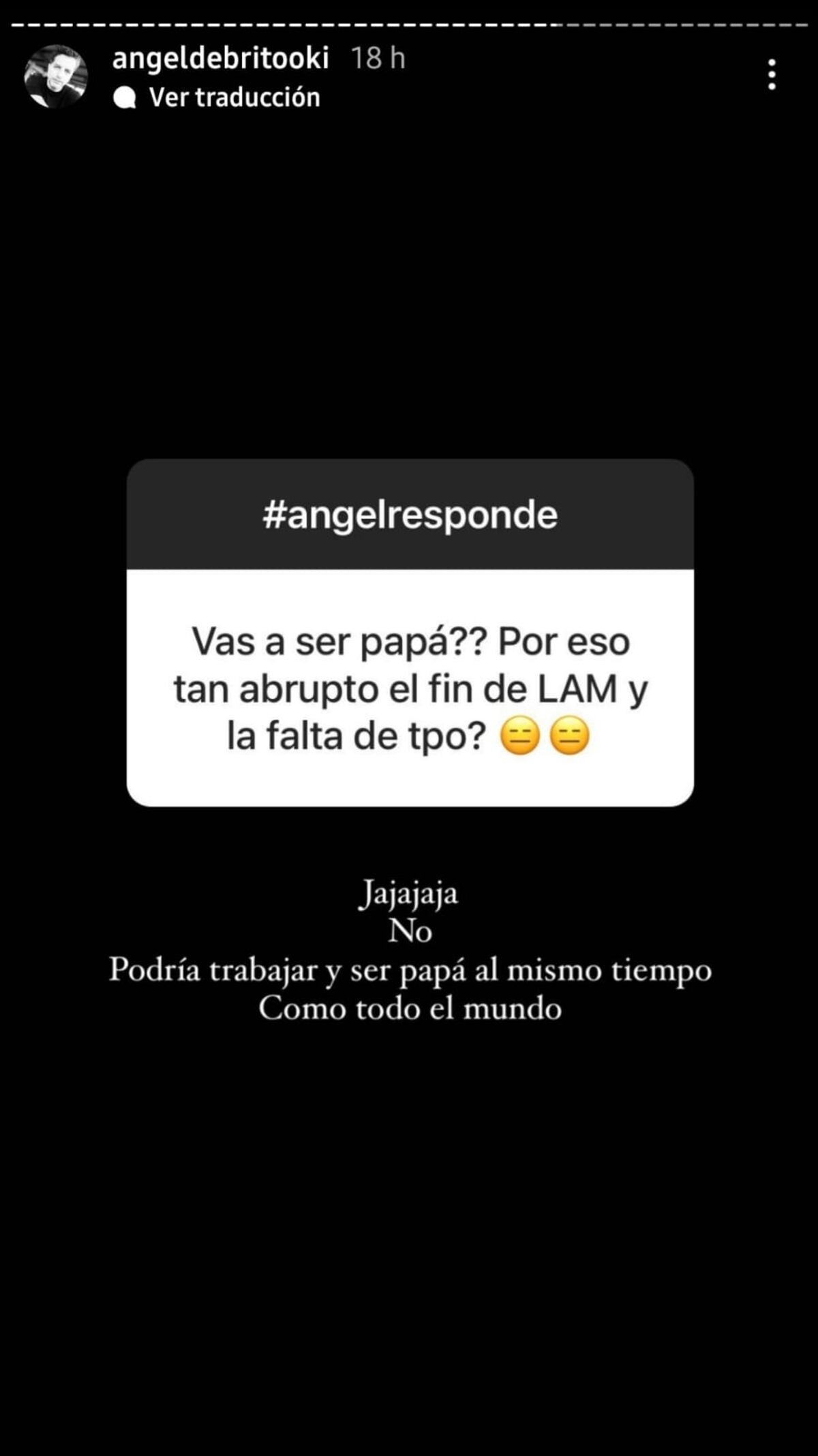 Ángel de Brito en un nuevo #angelresponde