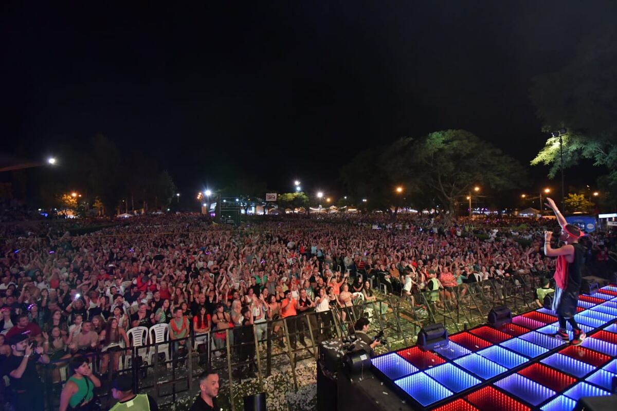 Edición anterior del Festival del Humor, la Buena Mesa y la Canción de San Francisco. (Municipalidad de San Francisco)