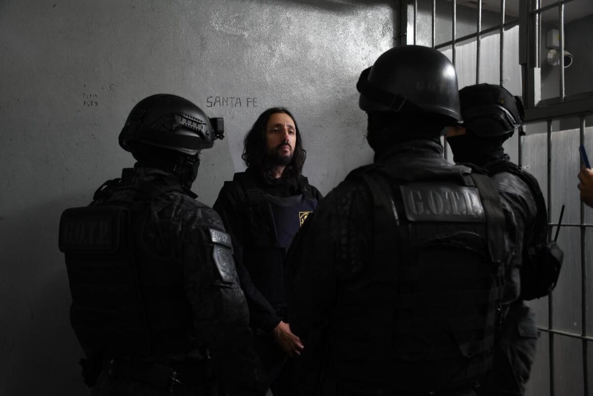 Laurta fue trasladado por la Policía de Córdoba y ya está en manos del Servicio Penitenciario. (Gentileza)