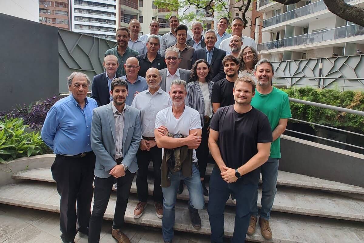 Todo el equipo de conducción elegido por Camarco, delegación Córdoba.