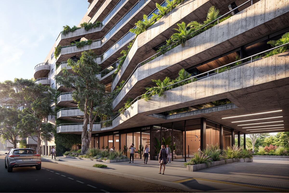 El edificio contará con 12 pisos y ofrecerá un total de 108 unidades, que incluyen departamentos (1 y 2 dormitorios) y dúplex.