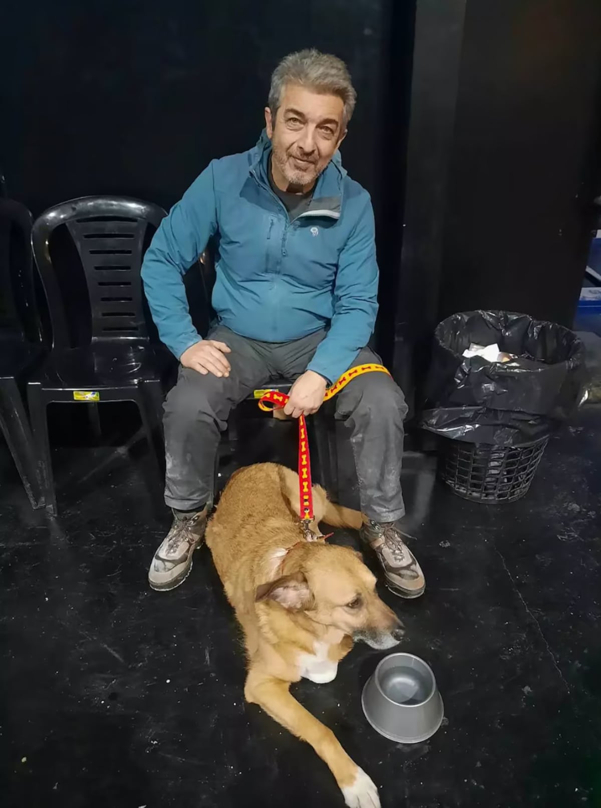 Ricardo Darín junto a Puelo. (Foto: web)