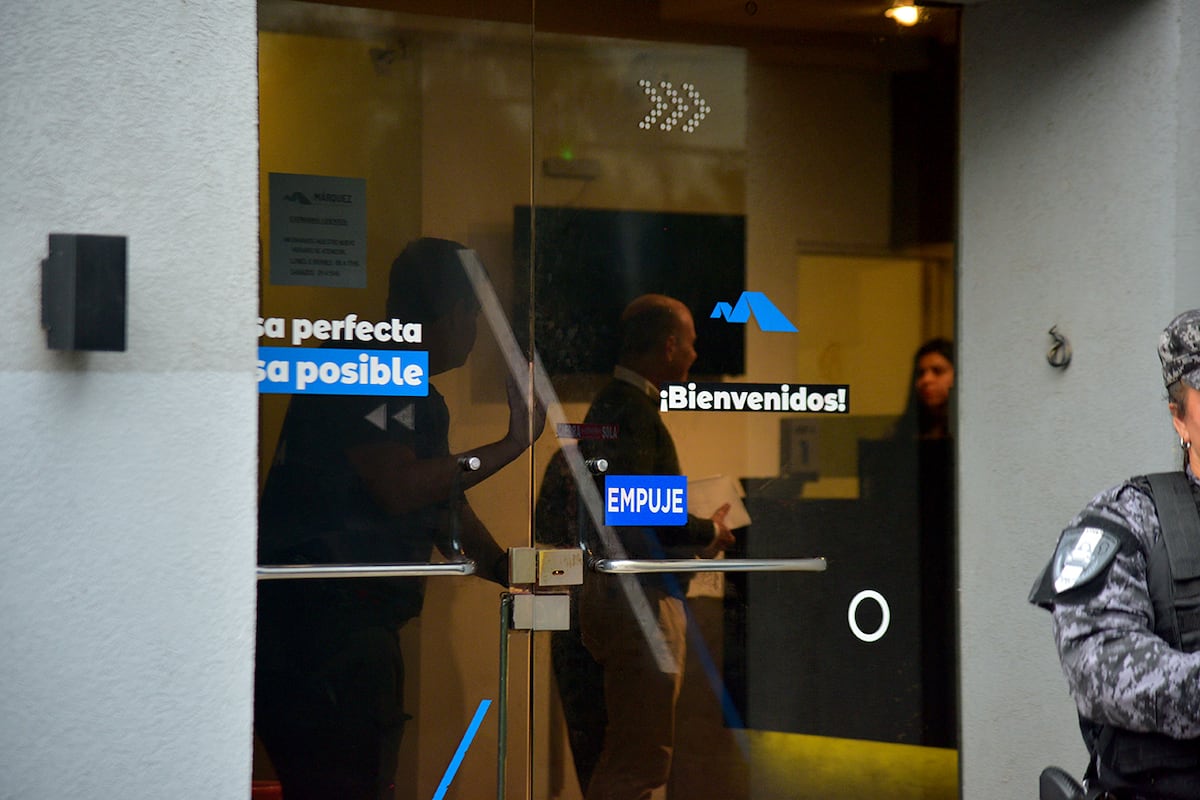Final. El viernes allanaron las oficinas de Márquez y Asociados en Batlle Planas y Spilimbergo. (Pedro Castillo / La Voz)