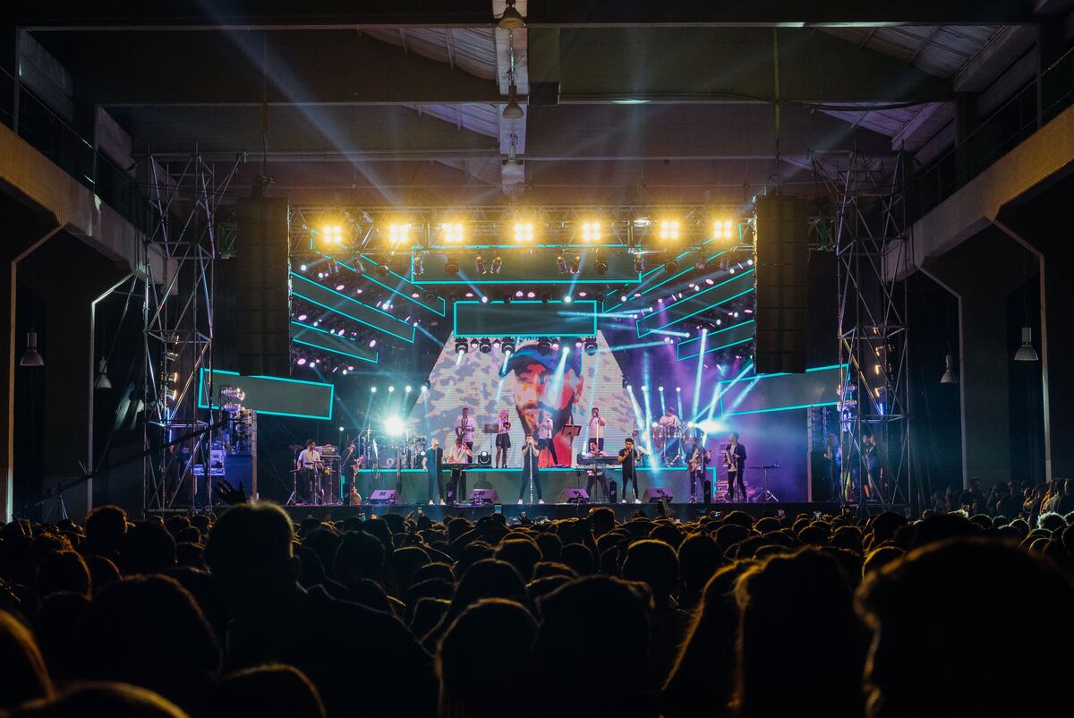 Postales del show de La Konga en Forja el 24 de octubre de 2021. (Fotos gentileza Germán Vignoli)