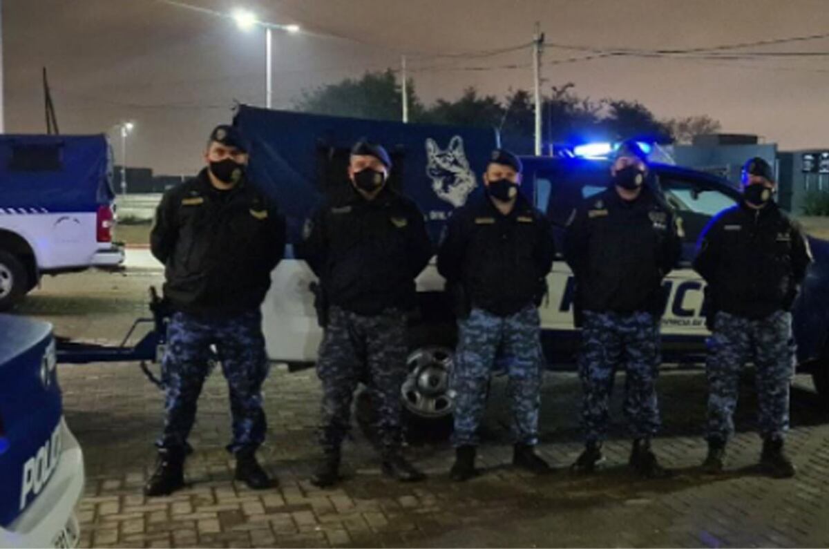 Los efectivos comisionados. (Policía de Córdoba)