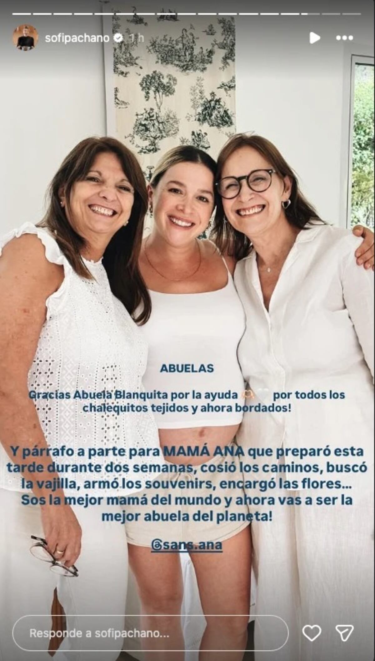 Así fue el original baby shower de Sofía Pachano antes del nacimiento de su hijo