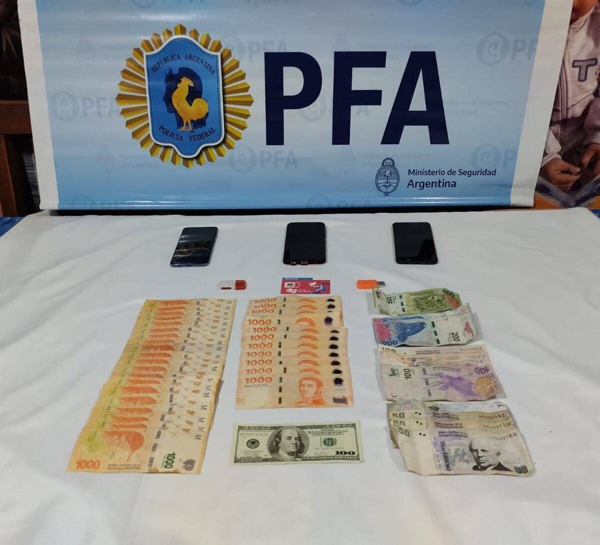 Golpe al narcomenudeo en Córdoba por parte de la Policía Federal: cayó el clan Yaca. (PFA)