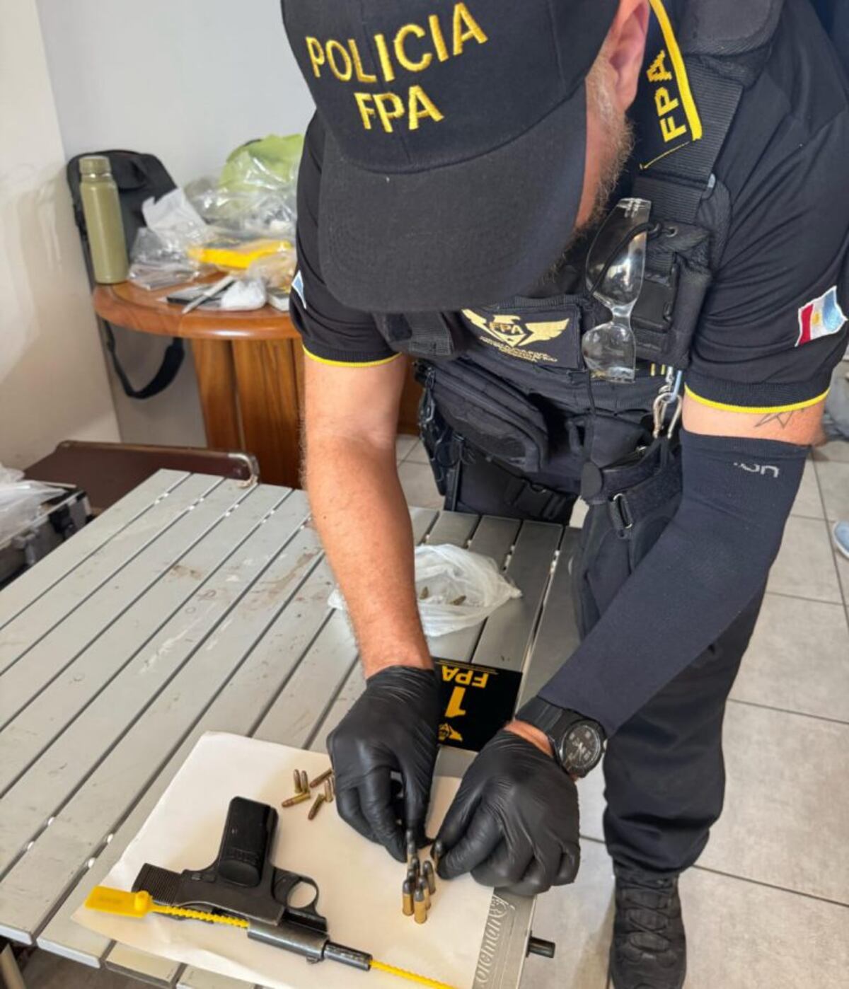 Córdoba. La Fuerza Policial Antinarcotráfico logró desarticular una organización criminal integrada por siete personas mayores de edad. (MPF)
