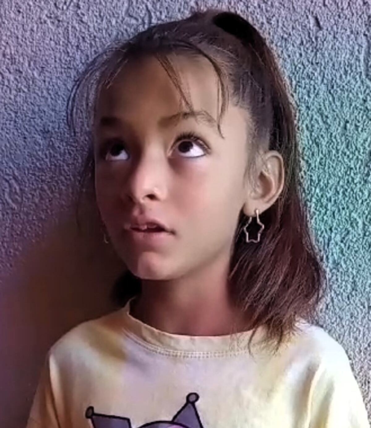 Nahiara, la niña de Hernando que escribió un libro de cuentos en Braille.