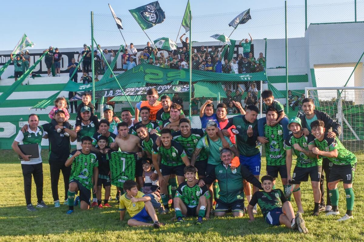 Miguel Puebla y su triplete para Amsurrbac. (Gentileza Amsurrbac).