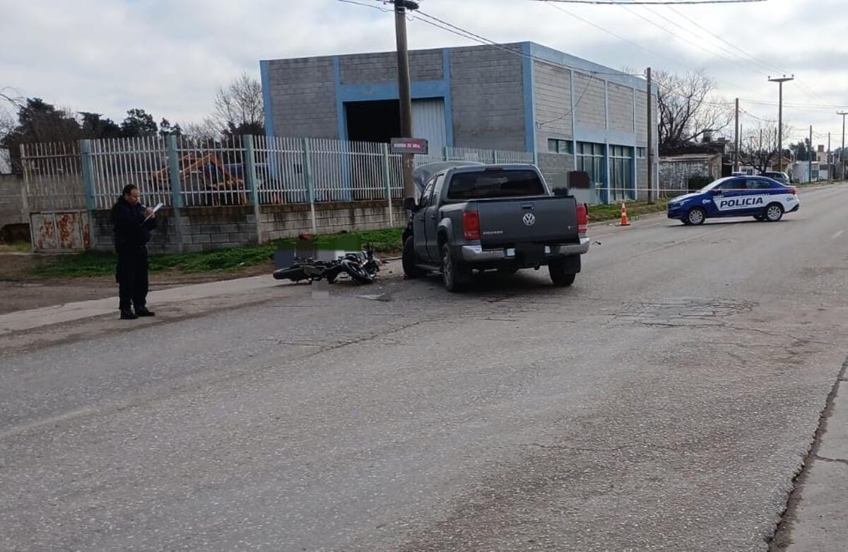 Hernando. Un joven motociclista falleció en violento choque en el interior de Córdoba. (Gentileza)
