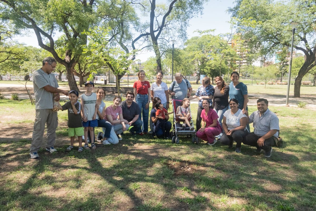 Evento "Sembrar la Discaconciencia" de la organización Farfalina. (Gentileza)