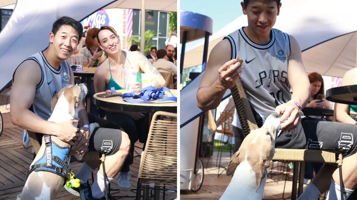 El perro que se ganó el amor de los fanáticos de Gran Hermano, reapareció en un evento público.