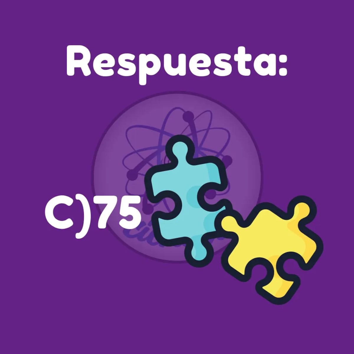 La solución del acertijo visual.