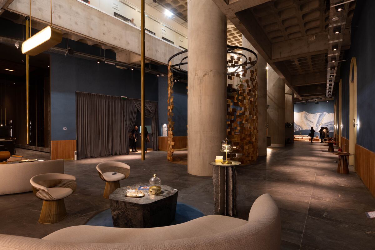 Espacio 3 Hall de hotel.