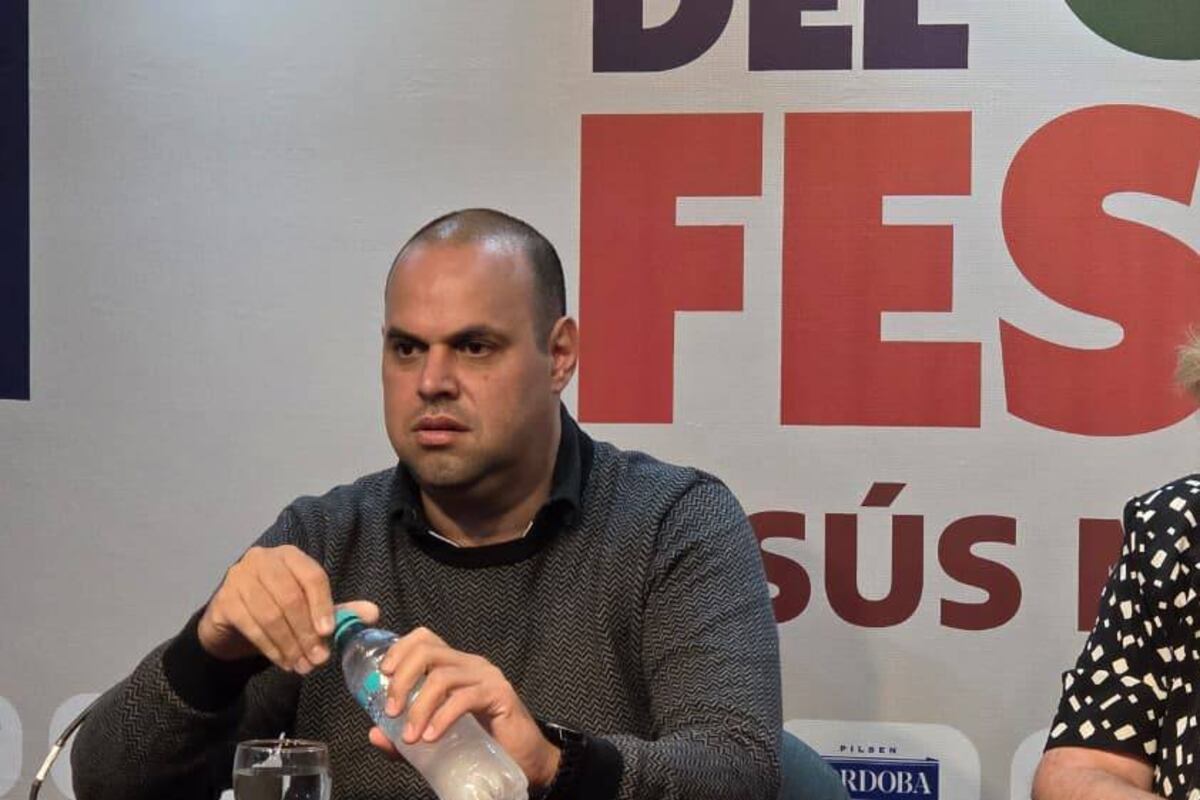 Jesús María. Juan López, presidente de la comisión organizadora. (La Voz)
