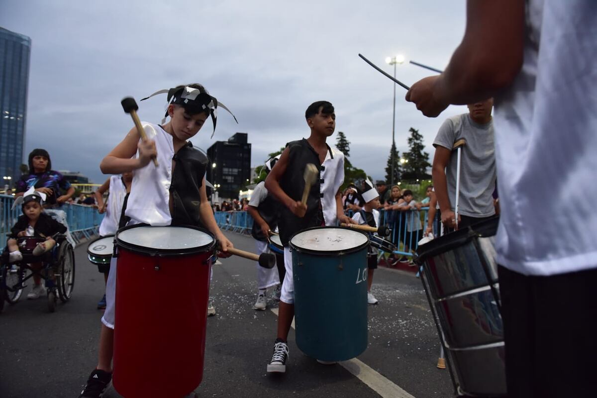 Carnaval del Suquía en Córdoba. (Jorge Peñaranda / La Voz)
