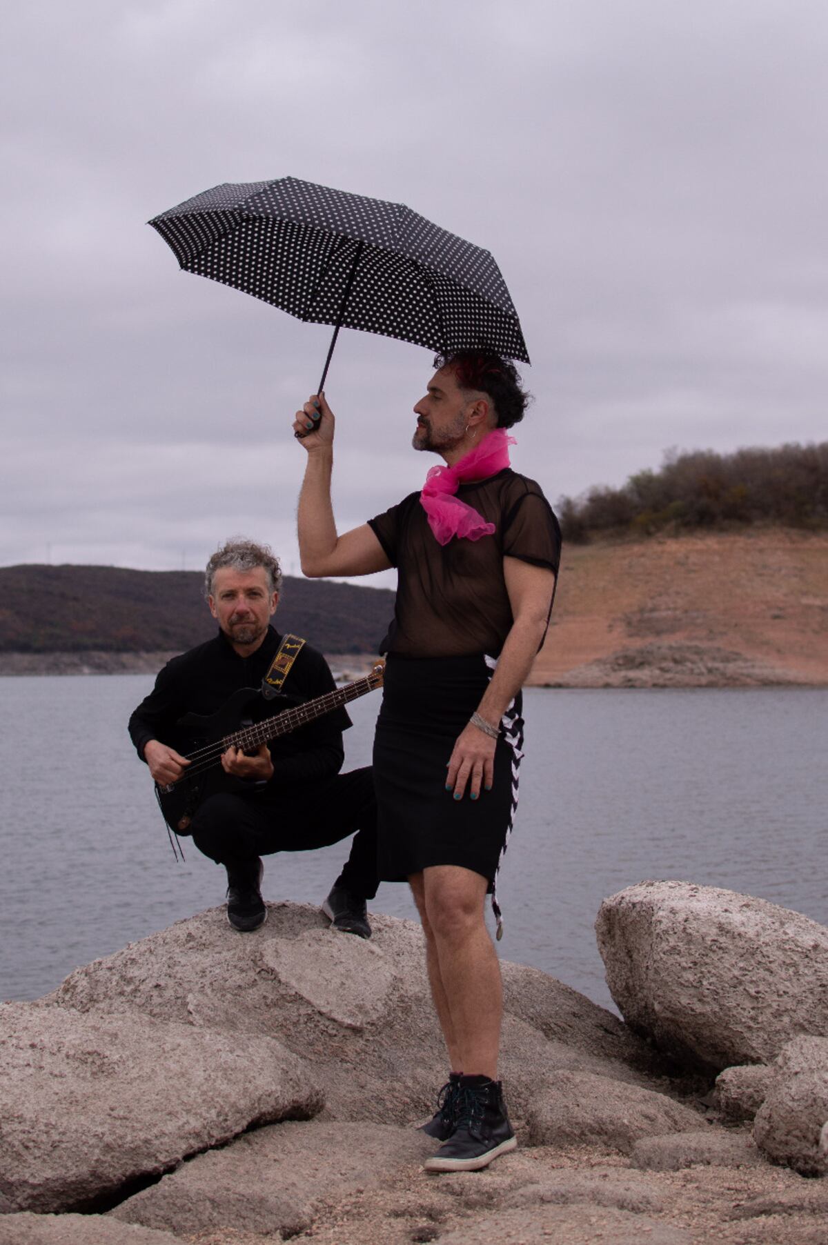 Gus Galdeano y Nico Goytia presentan "De tierra y de mar". (Gentileza del show)