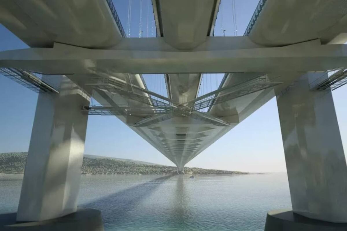 Italia: crearán el puente colgante más grande del mundo (Gentileza Webuild)