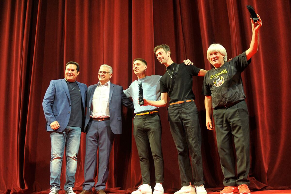 Entrega de Premios Cieya en el Teatro San Martin a la musica cordobesa 3 noviembre 2021 foto Javier Ferreyra