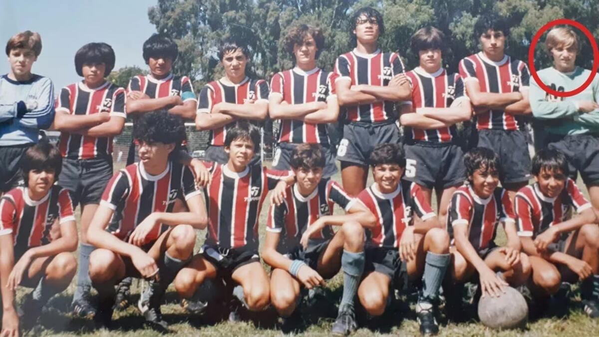 Javier Milei, arquero. (Infobae)