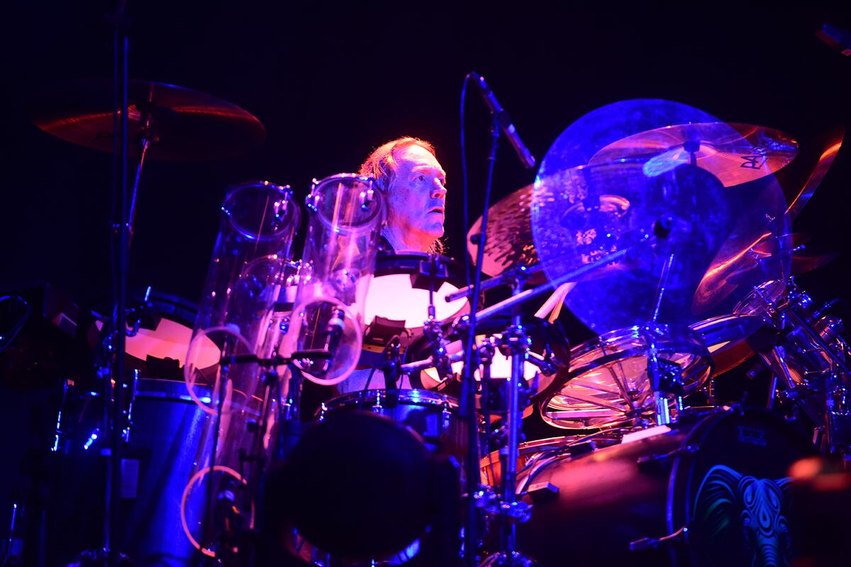 Hace unas semanas, Danny Carey vino al país con Tool, y ahora lo hizo con Beat. En ambos casos fue descollante. (José Gabriel Hernández/ La Voz)