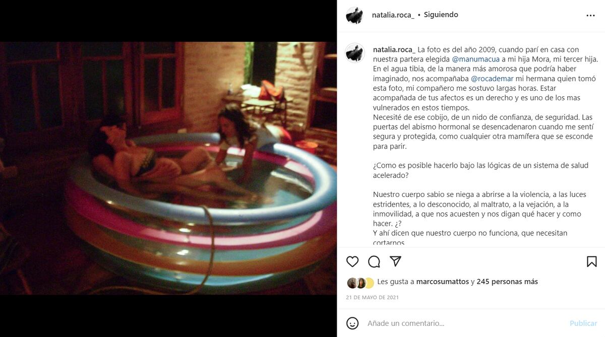 (Instagram Natalia Roca)