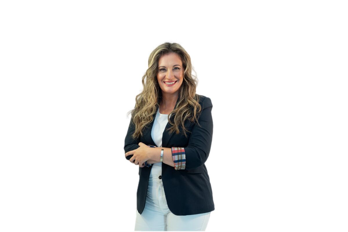 Alejandra García Krizanec, conductora de Córdoba Noticias
(Foto Canal C Argentina-1.4 Productora)